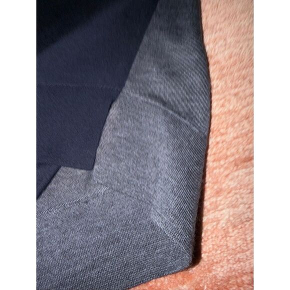 LOFT Color Block Merino Wool Knit Top Sweater Size L 3/4 sleeves - Picture 5 of 8